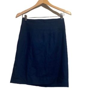 Sag Harbor Navy Skirt